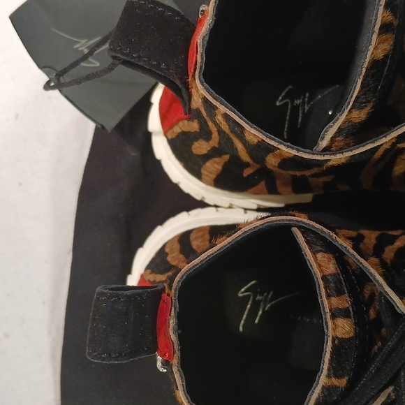 🔥 🔥 NWT Giuseppe Zanotti Mix Media  Booties/Sneaker - Picture 12 of 16